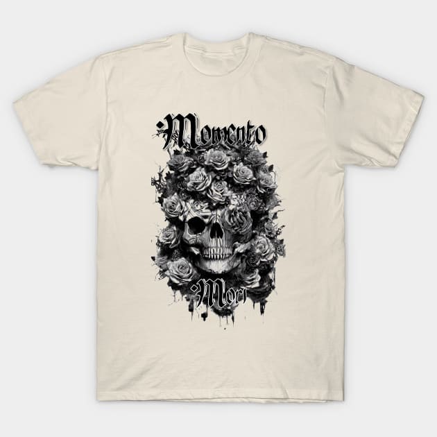 Momemto Mori T-Shirt by Kapow_Studios